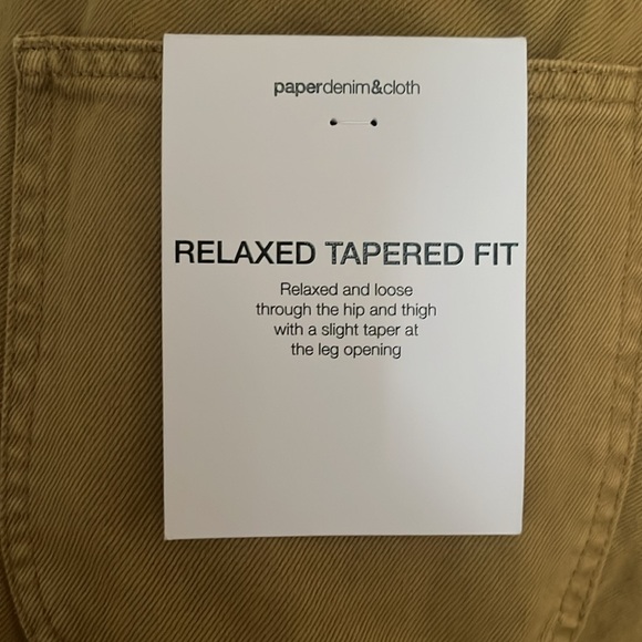 Paper denim & cloth men’s work style jeans - Picture 5 of 7